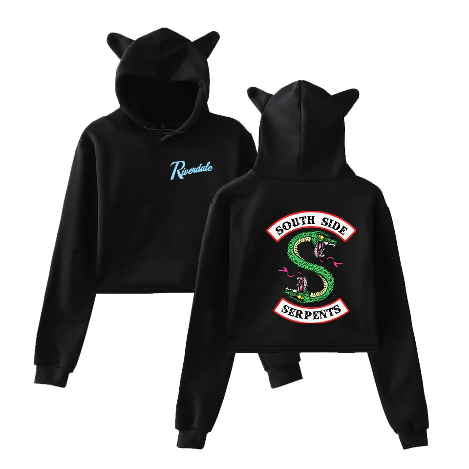 FRDUN TOMMY RIVERDALE 2D print Southside Riverdale fashion Cool trend Cat Crop Top Women Hoodies Sweatshirt Girl Sexy clothes
FRDUN TOMMY RIVERDALE 2D print Southside Riverdale fashion Cool trend Cat Crop Top Women Hoodies Sweatshirt Girl Sexy clothes