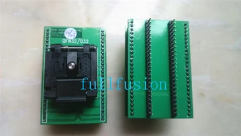 QFN32-DIP Programming Adapter QFN-32(40)BT-0.5-02 QFN32 0.5mm Pitch Enplas IC Test Socket IC body size 5x5mm Burn in Socket
QFN32-DIP Programming Adapter QFN-32(40)BT-0.5-02 QFN32 0.5mm Pitch Enplas IC Test Socket IC body size 5x5mm Burn in Socket