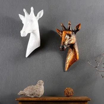 Art Sculpture Giraffe Head 3D Wall Animal Resin Simulation Bedroom Decor Bar Craft Model Interior Decoration L3356
Art Sculpture Giraffe Head 3D Wall Animal Resin Simulation Bedroom Decor Bar Craft Model Interior Decoration L3356
