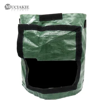 MUCIAKIE 1PC 7 Gallon Potato Grow Bags Vegetables Planting Bags Home Garden Tomato Ventilate Breathable Moist Growing Planter
MUCIAKIE 1PC 7 Gallon Potato Grow Bags Vegetables Planting Bags Home Garden Tomato Ventilate Breathable Moist Growing Planter