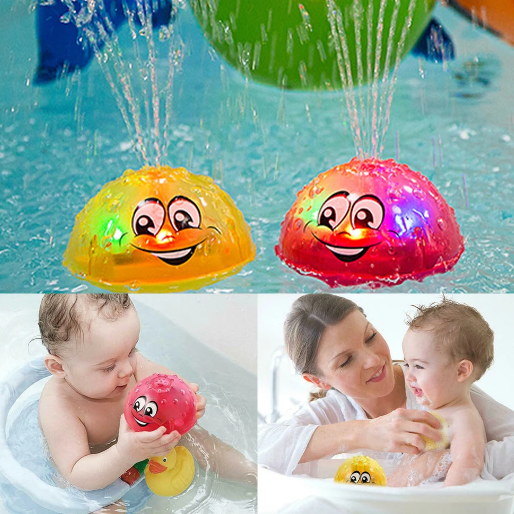 Funny Children's Electric Induction Sprinkler Water Spray Toys Light & Music Rotatable Baby Play Bath Toy Kids' Water Toys
Funny Children's Electric Induction Sprinkler Water Spray Toys Light & Music Rotatable Baby Play Bath Toy Kids' Water Toys