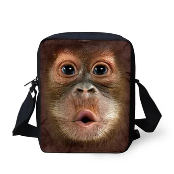 Brand Designer Women Small Messenger Bag Funny Monkey Printed Crossbody Bags for Children Girls Casual Mini Handbags Sumka
Brand Designer Women Small Messenger Bag Funny Monkey Printed Crossbody Bags for Children Girls Casual Mini Handbags Sumka