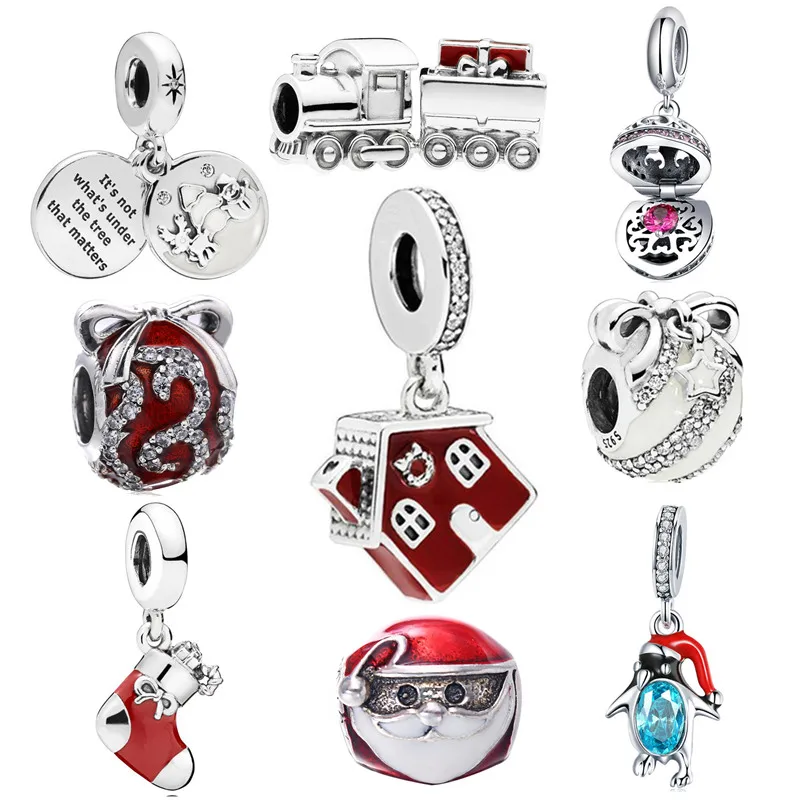 INBEAUT New winter 925 sterling Silver Christmas Train Santa Claus Charm,Red Long Snowshoes Gift fit Original Pandora Bracelet
INBEAUT New winter 925 sterling Silver Christmas Train Santa Claus Charm,Red Long Snowshoes Gift fit Original Pandora Bracelet