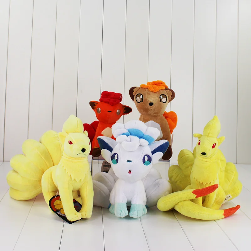 1Pcs 16~23cm Anime Vulpix Plush Toy Animal Fox Ninetales Plush Stuffed Soft Dolls Great Gifts
1Pcs 16~23cm Anime Vulpix Plush Toy Animal Fox Ninetales Plush Stuffed Soft Dolls Great Gifts