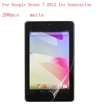 Anti-glare Tablet LCD film Screen Protector for Google Nexus 7 2012 1st Generation Anti-scratch without retail packing 200X/lot
Anti-glare Tablet LCD film Screen Protector for Google Nexus 7 2012 1st Generation Anti-scratch without retail packing 200X/lot