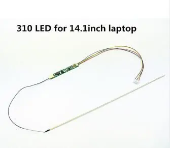 2 pieces of led backlight lcd laptop dimmable lamps adjustable light update kit strips + board 9 - 25 v input for 14.1 inch 310
2 pieces of led backlight lcd laptop dimmable lamps adjustable light update kit strips + board 9 - 25 v input for 14.1 inch 310