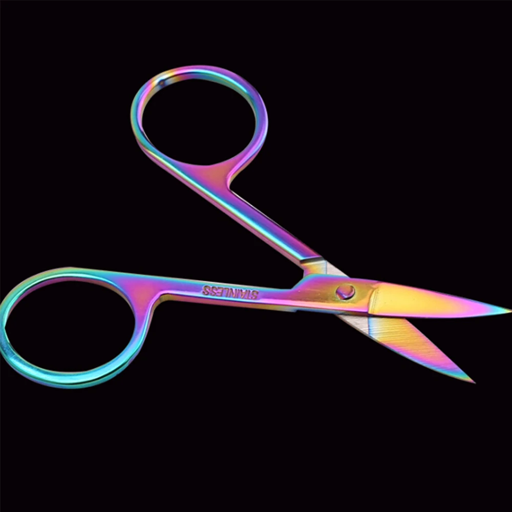 1 Pcs Gradient Color Make Up Tools Women Stainless Steel Professional Scissors Eyebrow Trimmer Cutter Hair Remover Fashion
1 Pcs Gradient Color Make Up Tools Women Stainless Steel Professional Scissors Eyebrow Trimmer Cutter Hair Remover Fashion