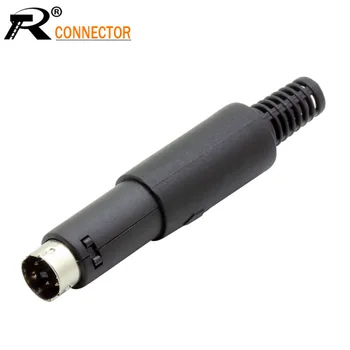 100pcs 5Pin MINI DIN Male Solder Connector With Plastic Handle Soldering cables DIY connector
100pcs 5Pin MINI DIN Male Solder Connector With Plastic Handle Soldering cables DIY connector