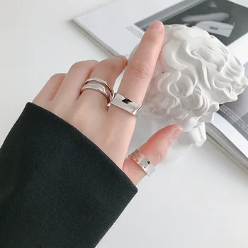 Silvology Glossy Square Rings 925 Sterling Silver Irregular Side High Quality Open Korea Rings For Women Elegant Jewelry Gift
Silvology Glossy Square Rings 925 Sterling Silver Irregular Side High Quality Open Korea Rings For Women Elegant Jewelry Gift