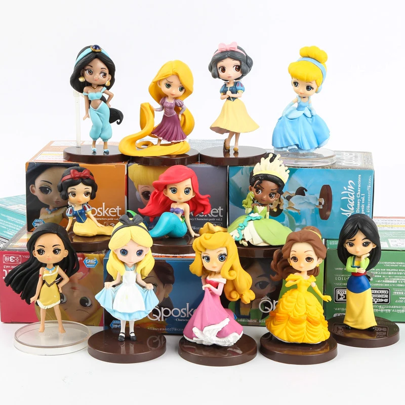 3pcs/set Cartoon Princess Cinderella Belle Ariel Rapunzel Tiana Snow White Figure Model Toys
3pcs/set Cartoon Princess Cinderella Belle Ariel Rapunzel Tiana Snow White Figure Model Toys