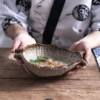 Creative Retro Japanese Style And Wind Ceramic Pottery Restaurant Tableware Household Dish Soup Bowl Decoration
Creative Retro Japanese Style And Wind Ceramic Pottery Restaurant Tableware Household Dish Soup Bowl Decoration