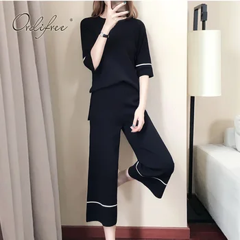 Ordifree 2019 Autumn Winter Women 2 Piece Set Top and Pants Knitted Top Wide Leg Pants Women Sets
Ordifree 2019 Autumn Winter Women 2 Piece Set Top and Pants Knitted Top Wide Leg Pants Women Sets