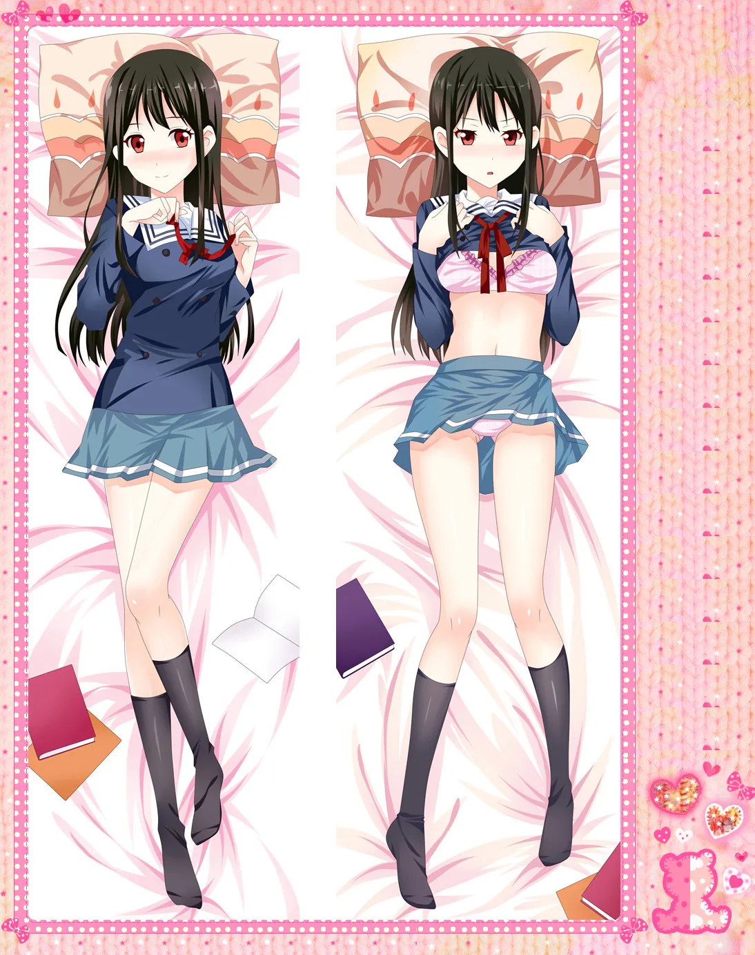 Anime Cartoon K-ON! Double Bolster Hugging Pillow Case Pillow Cover Pillowcase Peach Skin 2 Way No.511071
Anime Cartoon K-ON! Double Bolster Hugging Pillow Case Pillow Cover Pillowcase Peach Skin 2 Way No.511071