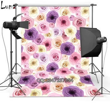 MEHOFOTO Floral Vinyl Photography Background For Wedding Colorful Rose New Fabric Flannel Backdrop For Lover photo studio 2407
MEHOFOTO Floral Vinyl Photography Background For Wedding Colorful Rose New Fabric Flannel Backdrop For Lover photo studio 2407
