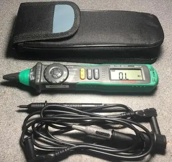 MASTECH MS8211D Pen Type Auto Range Digital Multimeter Ammeter Voltmeter with Resistance/NCV / Logic / Continuity / Diode Tester
MASTECH MS8211D Pen Type Auto Range Digital Multimeter Ammeter Voltmeter with Resistance/NCV / Logic / Continuity / Diode Tester