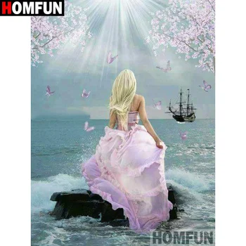 HOMFUN Full Square/Round Drill 5D DIY Diamond Painting "Beauty back boat" 3D Diamond Embroidery Cross Stitch Home Decor A19470
HOMFUN Full Square/Round Drill 5D DIY Diamond Painting "Beauty back boat" 3D Diamond Embroidery Cross Stitch Home Decor A19470