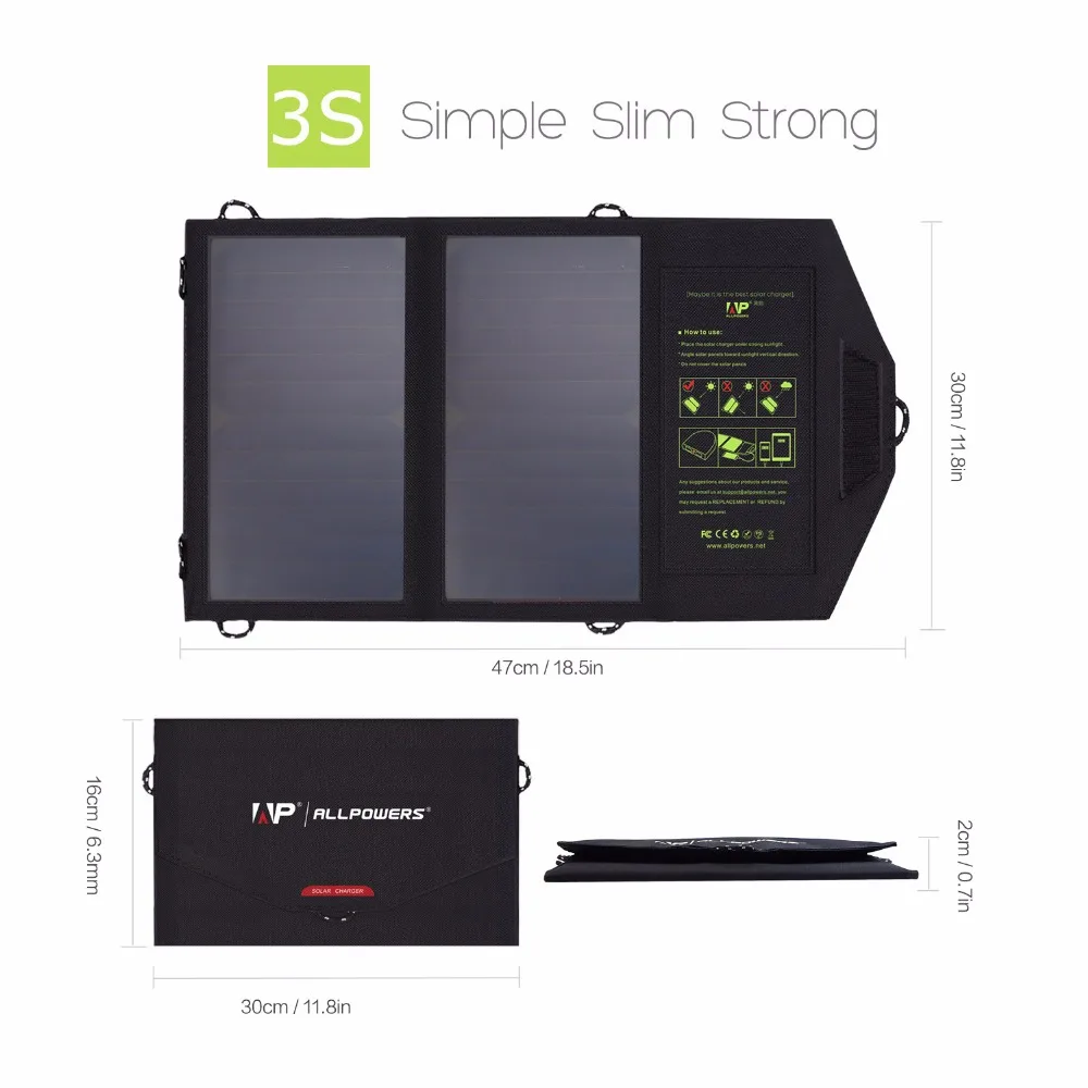 14W Solar Panel Charger for Mobile Phones USB Output for Outdoor Sunpower PET Solar Panel Charger Solar Cell Solar Charging Bag
14W Solar Panel Charger for Mobile Phones USB Output for Outdoor Sunpower PET Solar Panel Charger Solar Cell Solar Charging Bag