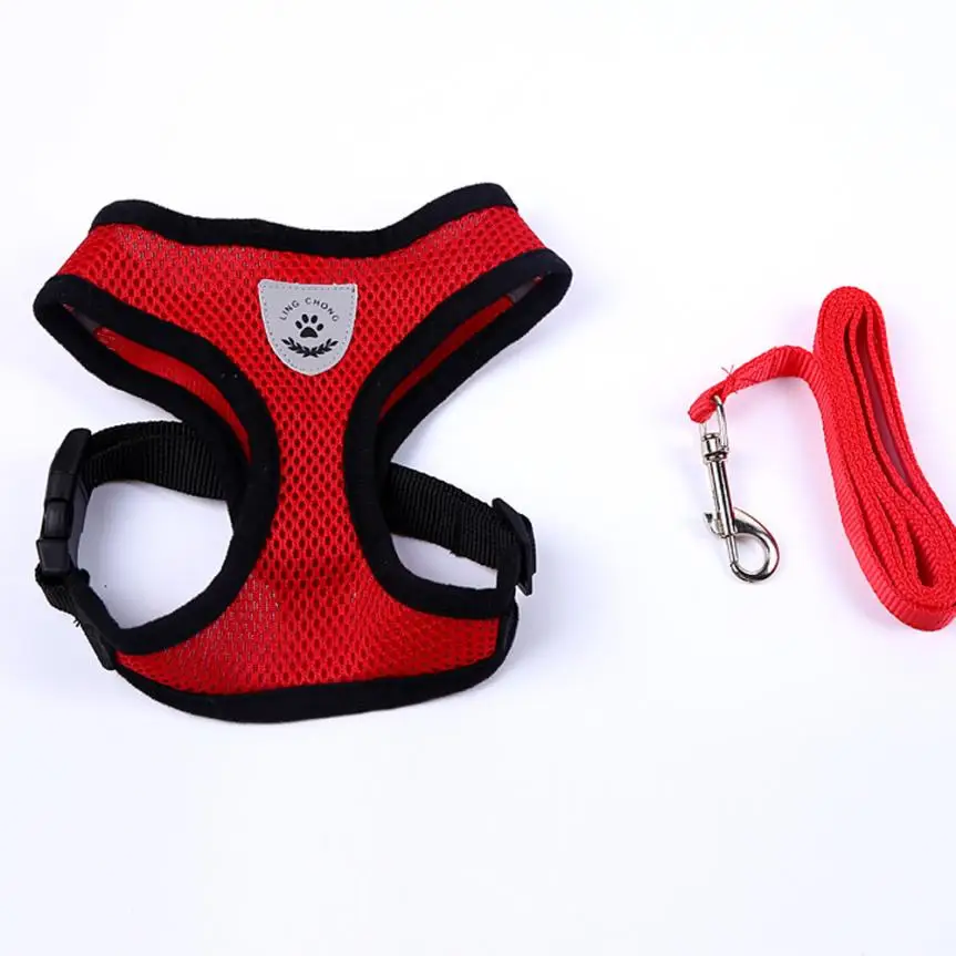 Leash For Dog Harness Vest Pet Dog Leads Chest Straps Small Pet Adjustable Dogs Tshirt Puppy Shirt Tee Shirt
Leash For Dog Harness Vest Pet Dog Leads Chest Straps Small Pet Adjustable Dogs Tshirt Puppy Shirt Tee Shirt