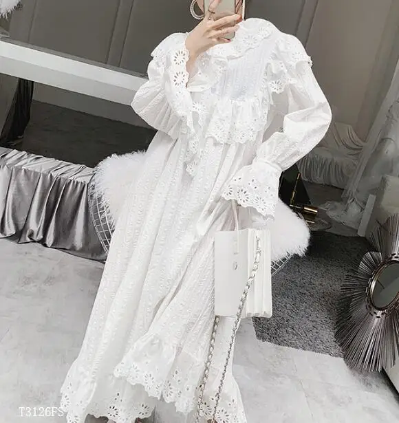European style 2019 New arrivals summer Spring fashion women clothes flare sleeve patchwork loose casual dress T3126
European style 2019 New arrivals summer Spring fashion women clothes flare sleeve patchwork loose casual dress T3126