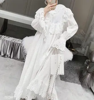European style 2019 New arrivals summer Spring fashion women clothes flare sleeve patchwork loose casual dress T3126
European style 2019 New arrivals summer Spring fashion women clothes flare sleeve patchwork loose casual dress T3126