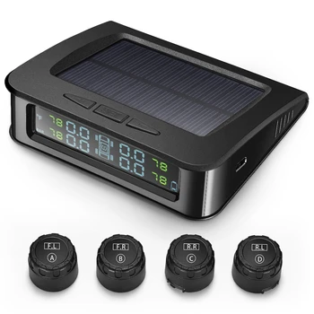 OllyMurs C220 Tyre Pressure Monitoring System Solar TPMS Voice Alarm IP67 Waterproof LCD Screen with 4 External Sensors XL-72
OllyMurs C220 Tyre Pressure Monitoring System Solar TPMS Voice Alarm IP67 Waterproof LCD Screen with 4 External Sensors XL-72