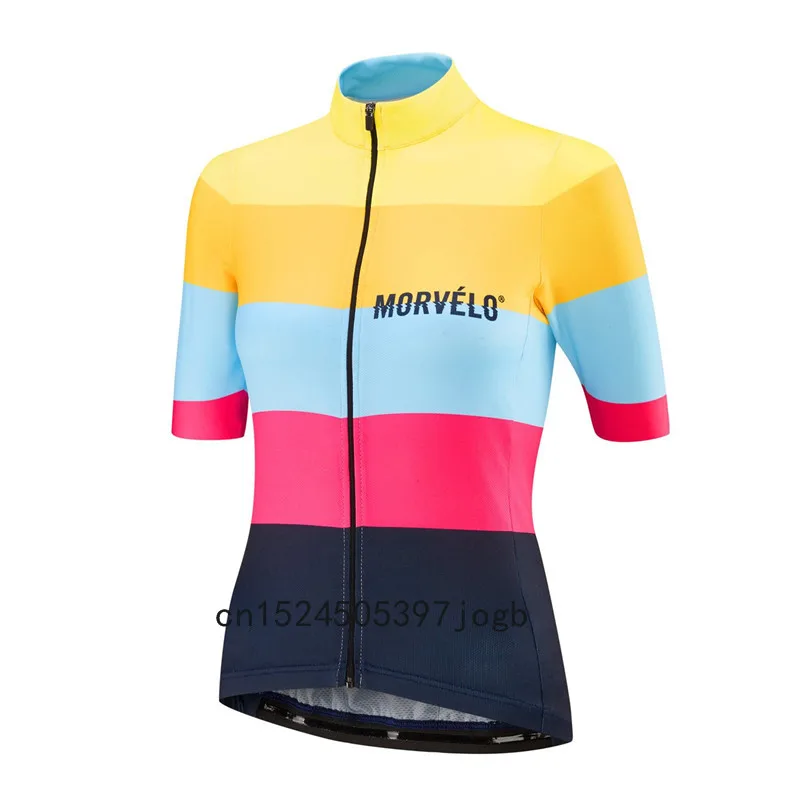 MORVELO Pro Team Cycling Jersey 2019 Women Short Sleeve Quick Dry MTB Bike NEW Cycling Tops Clothes Maillot Ciclismo
MORVELO Pro Team Cycling Jersey 2019 Women Short Sleeve Quick Dry MTB Bike NEW Cycling Tops Clothes Maillot Ciclismo