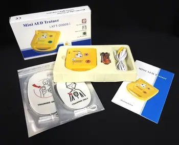 Mini AED Trainer XFT-D0009 First Aid Training Device Defibrillator English Voice Prompt
Mini AED Trainer XFT-D0009 First Aid Training Device Defibrillator English Voice Prompt