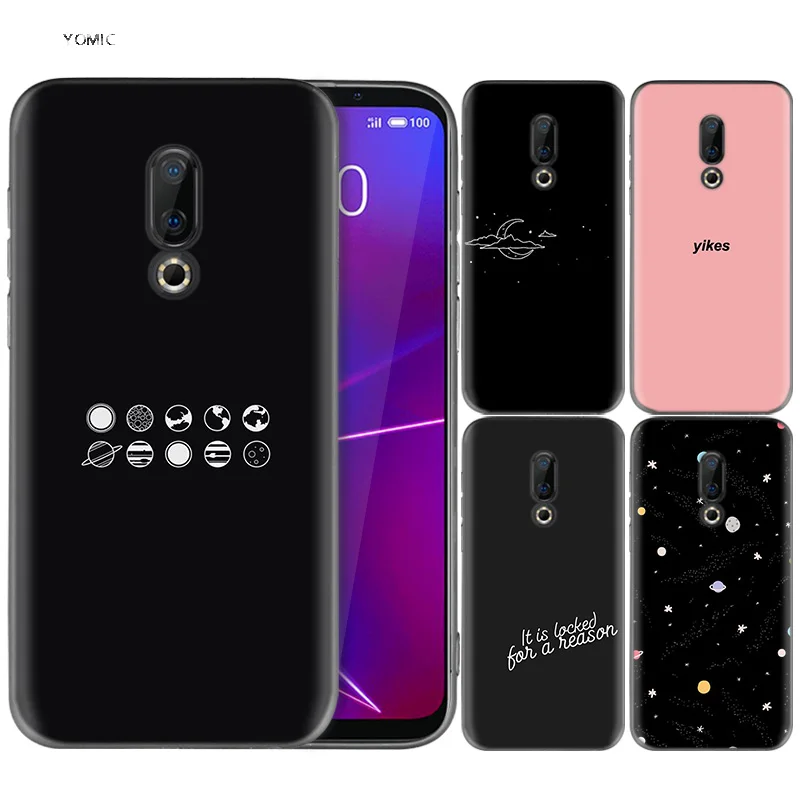 Silicone Case for Meizu 16 16th M6T Black Dark Coque Shell Cell Phone Tpu Cover Dull Polish Dark Space Locked Reason
Silicone Case for Meizu 16 16th M6T Black Dark Coque Shell Cell Phone Tpu Cover Dull Polish Dark Space Locked Reason