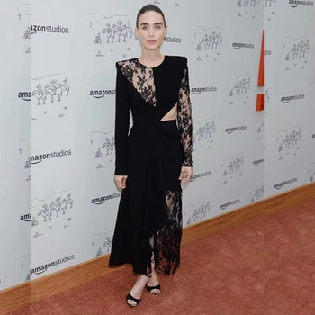 Fashion Black Long Sleeve Sexy Hollow Out Long Women Dress 2019 Elegant Ankle Length Vestidos Evening Celebrity Clubwear
Fashion Black Long Sleeve Sexy Hollow Out Long Women Dress 2019 Elegant Ankle Length Vestidos Evening Celebrity Clubwear