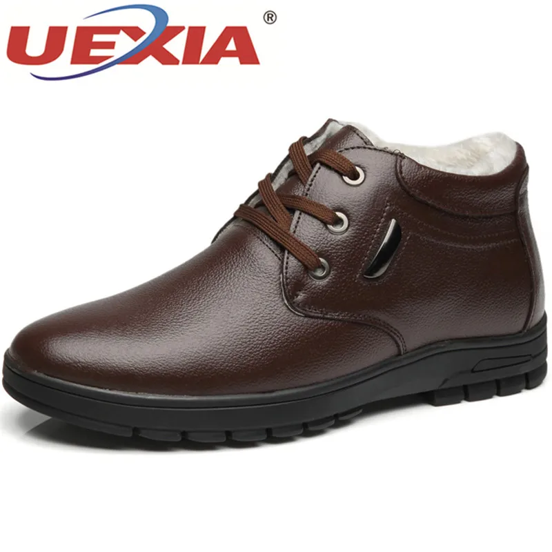 UEXIA 2018 winter Men fashion warm snow boots men's casual Ankle Boots of the trend men's boots Non-slip fur plush Cotton
UEXIA 2018 winter Men fashion warm snow boots men's casual Ankle Boots of the trend men's boots Non-slip fur plush Cotton