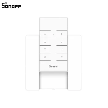SONOFF RM433 8 Keys Multipurpose Custom 433 MHz RF Remote Controller Works with SONOFF RF/Slampher/4CH Pro/TX Series/RF Bridge
SONOFF RM433 8 Keys Multipurpose Custom 433 MHz RF Remote Controller Works with SONOFF RF/Slampher/4CH Pro/TX Series/RF Bridge