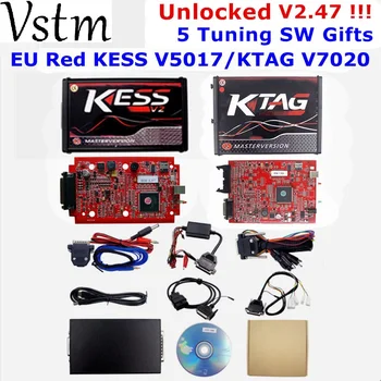 Online V2.47 EU Red Kess V5.017 OBD2 Manager Tuning Kit KTAG V7.020 4 LED Kess V2 5.017 No Token K-TAG 7.020 2.23 ECU Programmer
Online V2.47 EU Red Kess V5.017 OBD2 Manager Tuning Kit KTAG V7.020 4 LED Kess V2 5.017 No Token K-TAG 7.020 2.23 ECU Programmer