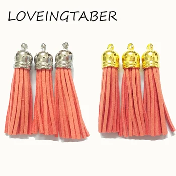 (Choose Color First) 50mm 100pcs/lot Coral with Rhodium /Gold Suede Leather Tassel Pendants
(Choose Color First) 50mm 100pcs/lot Coral with Rhodium /Gold Suede Leather Tassel Pendants