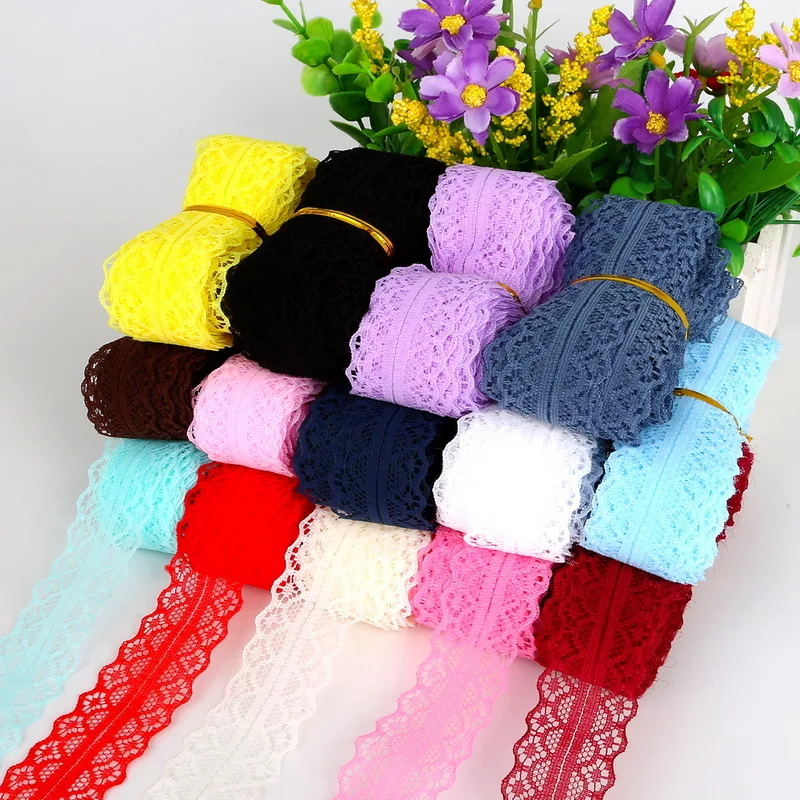 28mm 5Yard/lot Lace Ribbon DIY Embroidered Net Lace Trim Fabric For Sewing Wedding Birthday Party Decoration Accessories
28mm 5Yard/lot Lace Ribbon DIY Embroidered Net Lace Trim Fabric For Sewing Wedding Birthday Party Decoration Accessories