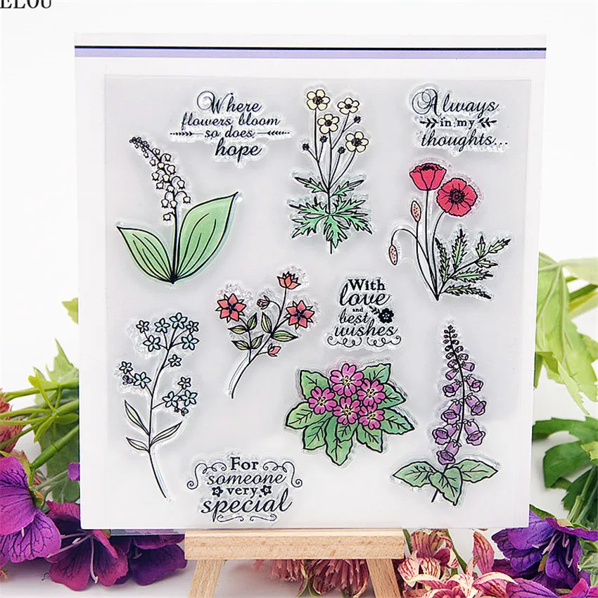PANFELOU Plantain flowers Transparent Silicone Rubber Clear Stamps cartoon for Scrapbooking/DIY Christmas wedding album
PANFELOU Plantain flowers Transparent Silicone Rubber Clear Stamps cartoon for Scrapbooking/DIY Christmas wedding album
