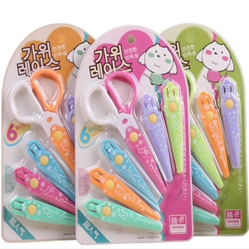 6pcs/set Decorative Wave Lace Edge Craft Stationery Photos Photograph Scissors DIY For Kids Scrapbook Handmade Artwork Card
6pcs/set Decorative Wave Lace Edge Craft Stationery Photos Photograph Scissors DIY For Kids Scrapbook Handmade Artwork Card