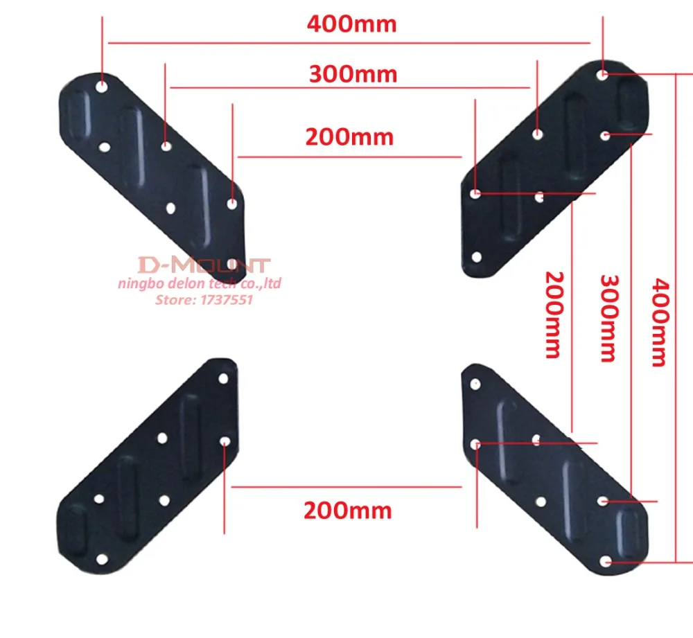 VESA200 to 400X400 10-55" lcd tv mount adaptor monitor support extension pad tablet bracketv clamp Adaptor
VESA200 to 400X400 10-55" lcd tv mount adaptor monitor support extension pad tablet bracketv clamp Adaptor