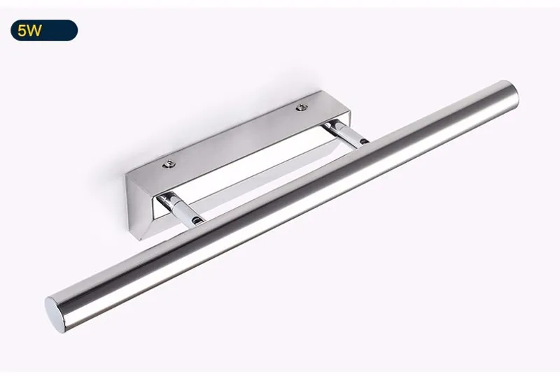 Bathroom LED Mirror Light AC85-265V SMD5050 Mini Style Cold White LED modern Wall Lamps lampada de led
