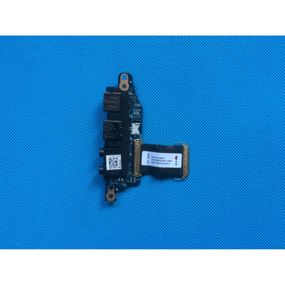Новая USB/аудио порт IO монтажная плата с кабелем DC02C009C00-H32XF/0H32XF/CN-0H32XF для Alienware 15 R1/R2 |