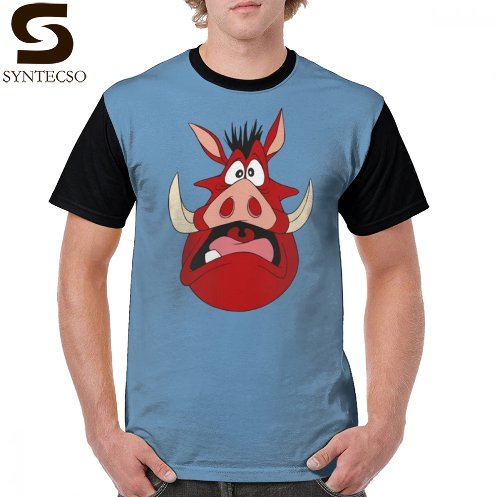 Pumba T Shirt Pumbaa T-Shirt Short-Sleeve Graphic Graphic Tee Shirt Funny 100 Percent Polyester Men 5x Beach Tshirt
Pumba T Shirt Pumbaa T-Shirt Short-Sleeve Graphic Graphic Tee Shirt Funny 100 Percent Polyester Men 5x Beach Tshirt