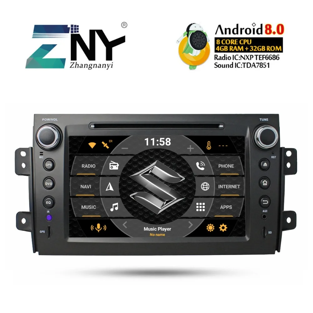 8" IPS In Dash 2 Din Android 8.0 Car DVD Stereo For Suzuki SX4 Radio FM RDS WiFi GPS Navigation Audio Video Player Backup Camera
8" IPS In Dash 2 Din Android 8.0 Car DVD Stereo For Suzuki SX4 Radio FM RDS WiFi GPS Navigation Audio Video Player Backup Camera