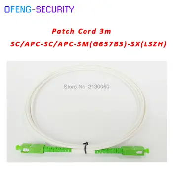 lszh cable optic patch cord optic Jumper 3m SC/APC-SC/APC-SM(G657B3)-SX(LSZH) white color Fiber Diameter 3.0mm
lszh cable optic patch cord optic Jumper 3m SC/APC-SC/APC-SM(G657B3)-SX(LSZH) white color Fiber Diameter 3.0mm