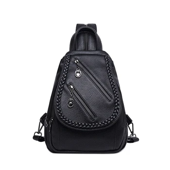 2020 New Fashion Mini Backpack Women's Waterproof Backpack PU Leather Bags Girls Travel Backpack Small Chest Pack Bag Schoolbags
2020 New Fashion Mini Backpack Women's Waterproof Backpack PU Leather Bags Girls Travel Backpack Small Chest Pack Bag Schoolbags