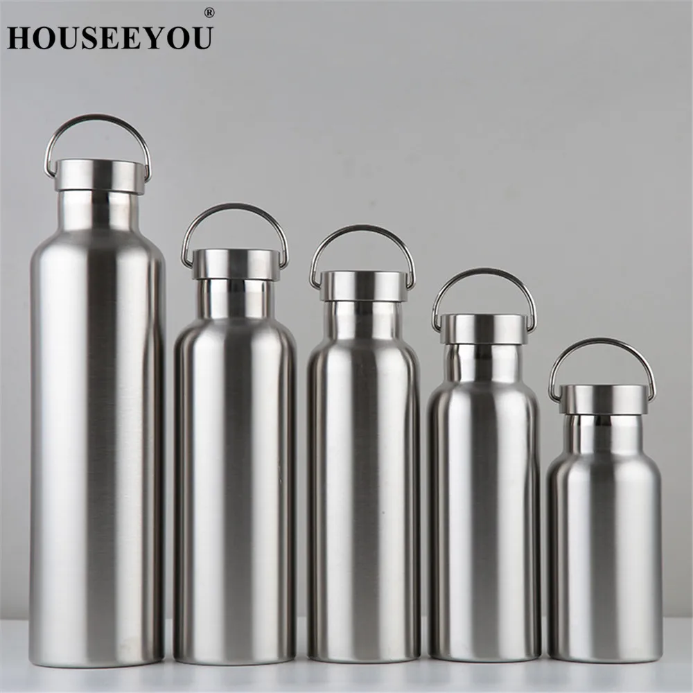 

Full Stainless Steel Thermos Double Wall Vacuum Flasks Thermoses Insulated Water Bottle Flask Mug Cup Tumbler BPA Free