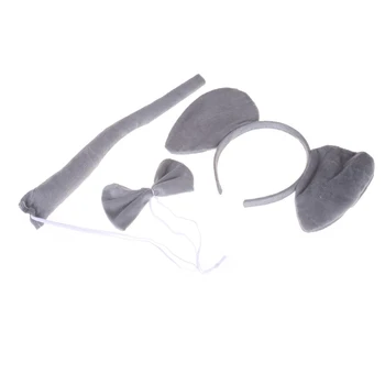 3Pce/set Fashion Elephant Animal Zoo Headband Ears Bow Tail Fancy Dress For Kids Gift
3Pce/set Fashion Elephant Animal Zoo Headband Ears Bow Tail Fancy Dress For Kids Gift