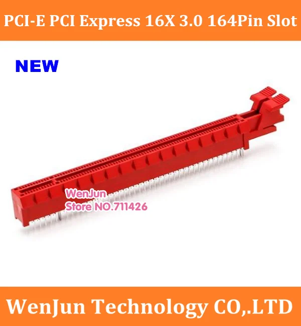 new black red PCI-E 16X PCI Express 16X 3.0 164Pin Motherboard Repair Replacement Slot Card for GPU Graphics Video Card 2pcs/lot
new black red PCI-E 16X PCI Express 16X 3.0 164Pin Motherboard Repair Replacement Slot Card for GPU Graphics Video Card 2pcs/lot
