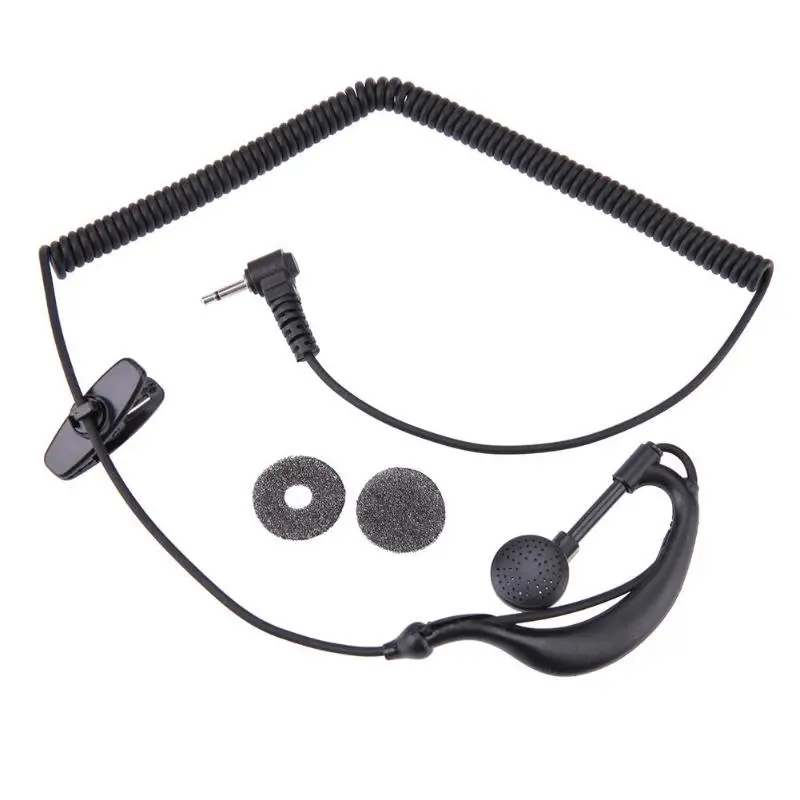 2.5mm G-Hook Earpiece Earphone 1 Pin for Motorola GP2000 ICOM IC-U16 Walkie Talkie Single Ear Headphone
2.5mm G-Hook Earpiece Earphone 1 Pin for Motorola GP2000 ICOM IC-U16 Walkie Talkie Single Ear Headphone