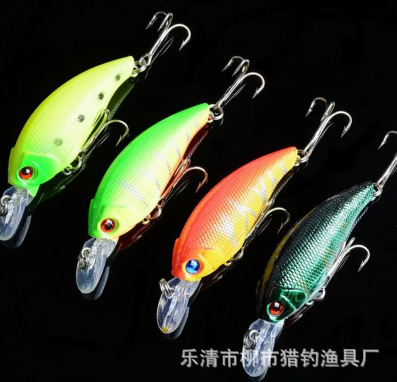 4 Pieces Crankbait Minnow Fish Bait 7.5cm 8.3g Artificial Hard Lure Wobbler Swimbait Float Bait
4 Pieces Crankbait Minnow Fish Bait 7.5cm 8.3g Artificial Hard Lure Wobbler Swimbait Float Bait