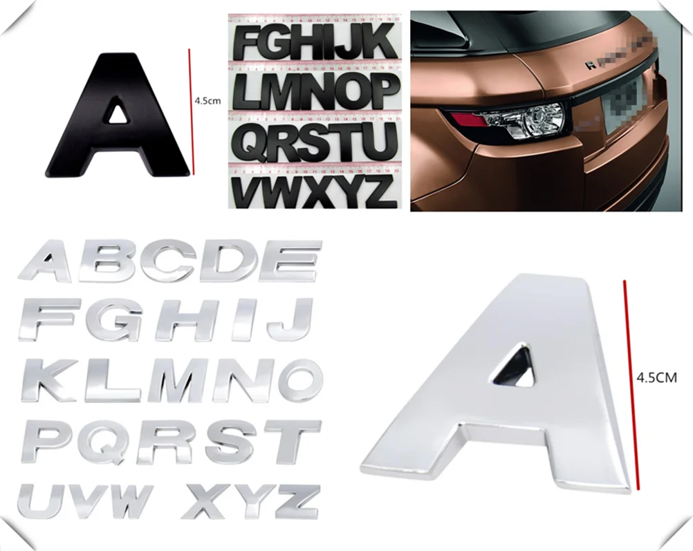 4.5CM large size car metal alphanumeric English decorative stickers for Subaru Forester Ascent XV WRX VIZIV Outback
4.5CM large size car metal alphanumeric English decorative stickers for Subaru Forester Ascent XV WRX VIZIV Outback