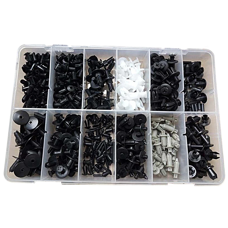 MAHAQI 350Pcs Car Body Plastic Push Pin Rivet Trim Moulding Clip Fasteners Assortments Trimming mold clamp screwdriver Hot Sale
MAHAQI 350Pcs Car Body Plastic Push Pin Rivet Trim Moulding Clip Fasteners Assortments Trimming mold clamp screwdriver Hot Sale